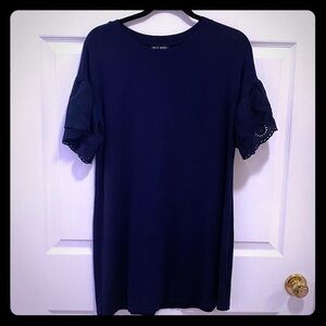 As U Wish Navy T Shirt Dress size Medium